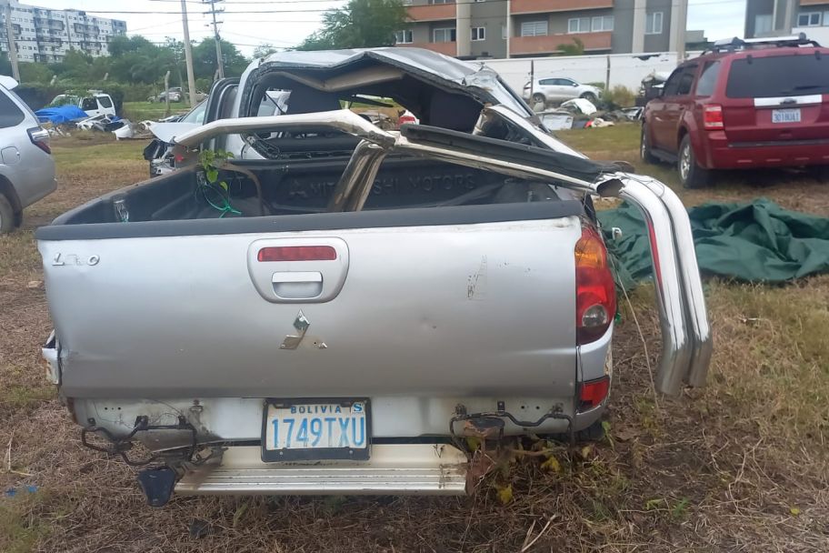 CAMIONETA MITSUBISHI L200 MODELO 2007 PLACA 1749TXU