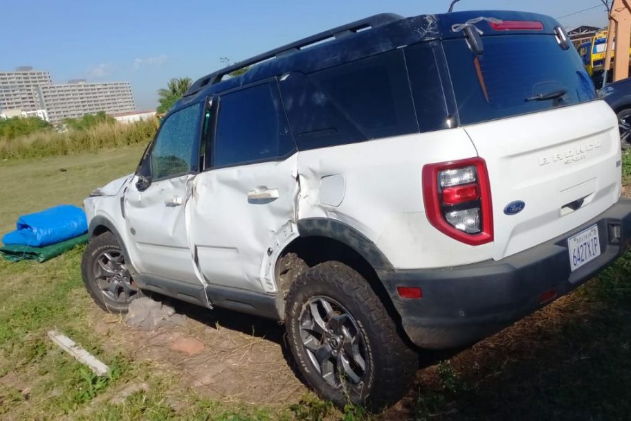 VAGONETA FORD BRONCO SPORT MODELO 2023 PLACA 6427XIP 