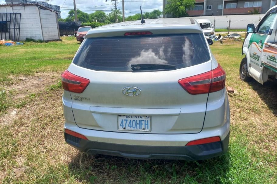 VAGONETA HYUNDAI CRETA MODELO 2018 PLACA 4740HFH